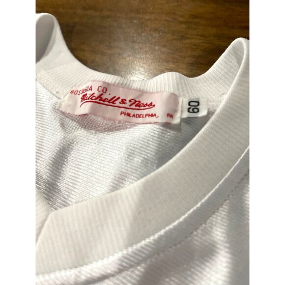 Mitchell & Ness NFL Atlanta Falcons Throwback Deion Sanders Jersey White #21 Siz - Picture 3 of 5